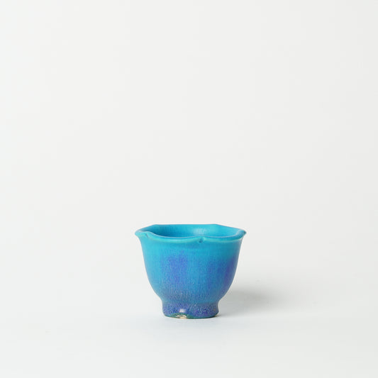 Nobuyuki Hagiwara Japanese pottery Blue