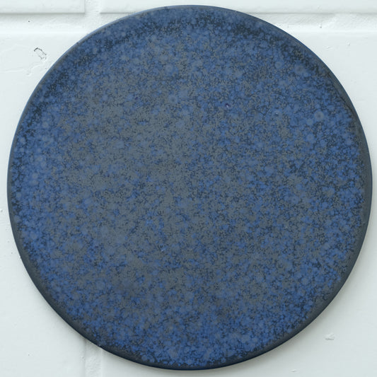 Shota Miyashita Flat Dinner Plate Circle Blue L