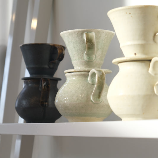 Kei Kawachi  Coffee Dripper Set White
