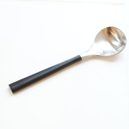 Sori Yanagi Black Wood Soup Spoon