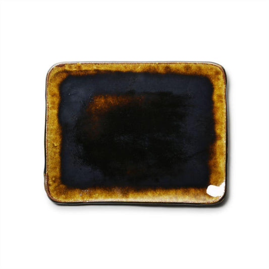 Kei Kawachi Rectangle Plate Amber