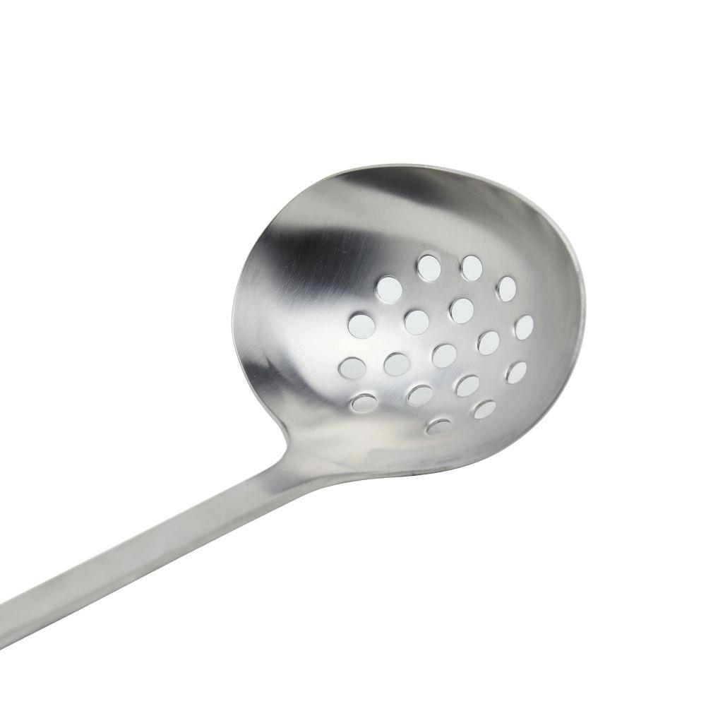 Kobo Aizawa Stainless Holed Ladle Large