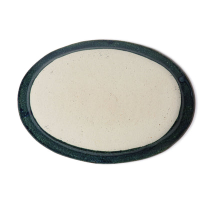 Keiko Nakamura  Oval Plate Indigo