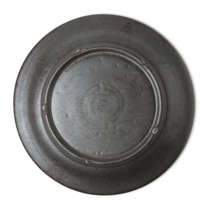 Kei Kawachi Large Round Dinner Plate Blue