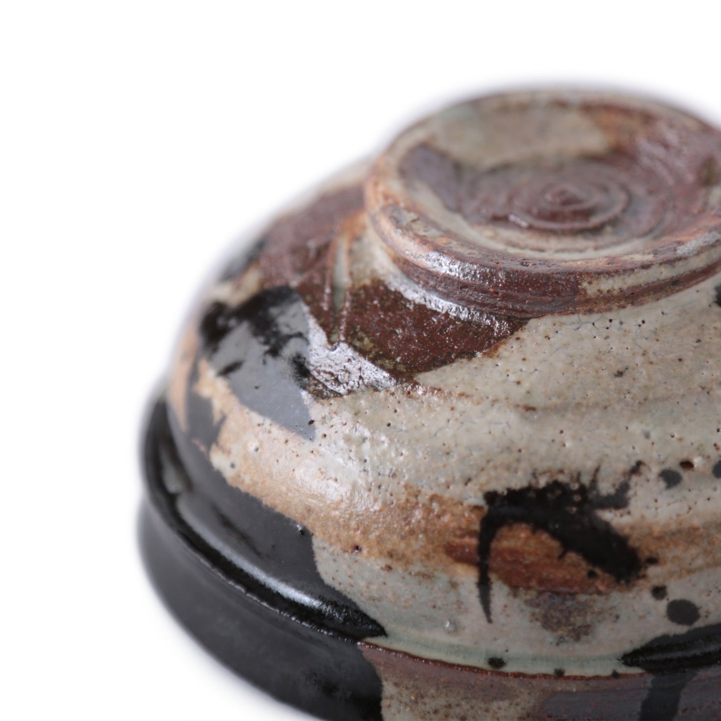 Junri Hamada Kuro Oribe Suribachi Mortar S