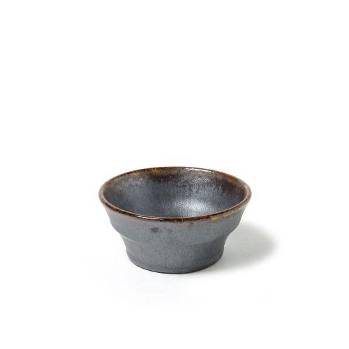Kei Kawachi  Trapezoidal Bowl Black Amber