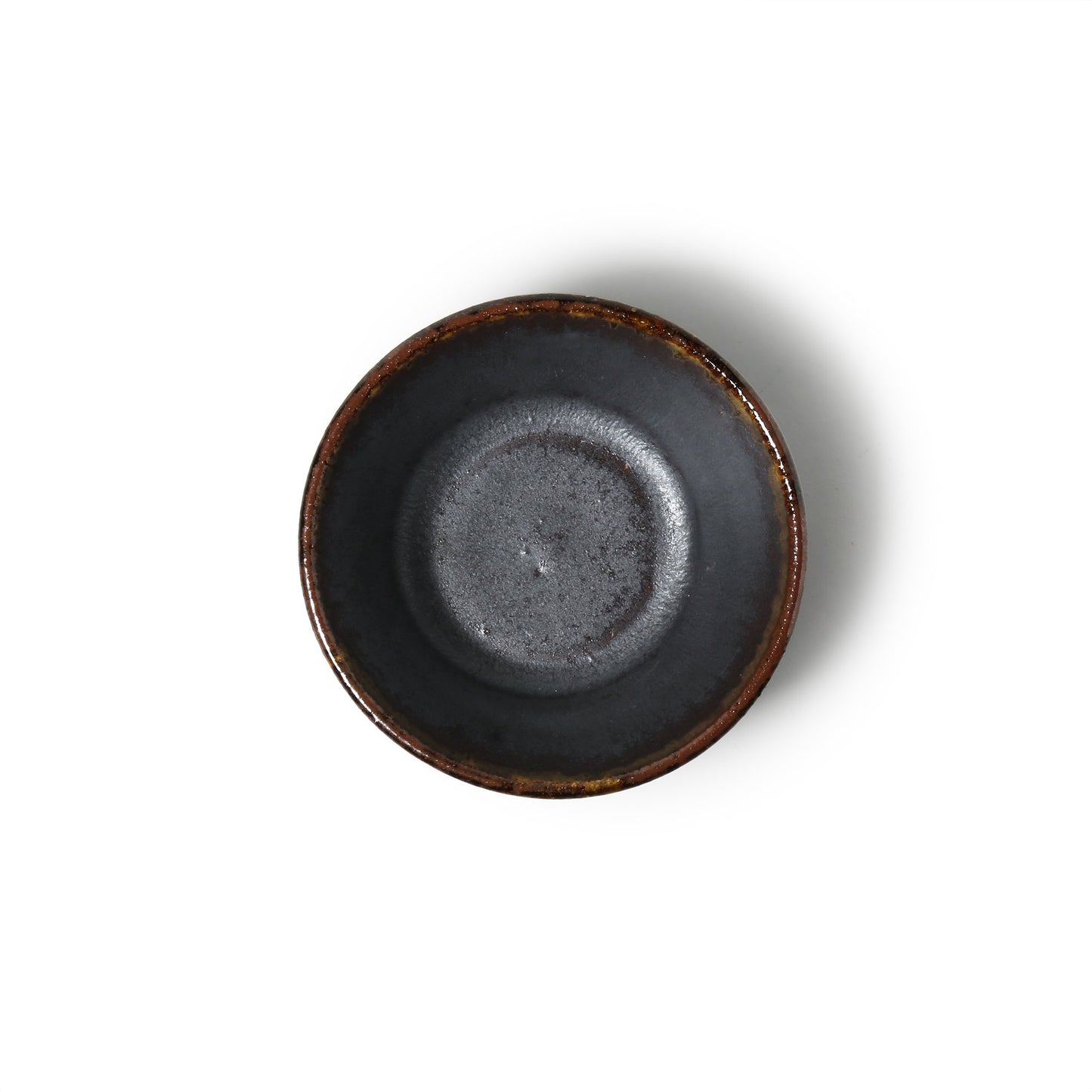 Kei Kawachi  Trapezoidal Bowl Black Amber