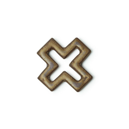 Yoko Onda Chopsticks Rest Cross Gold