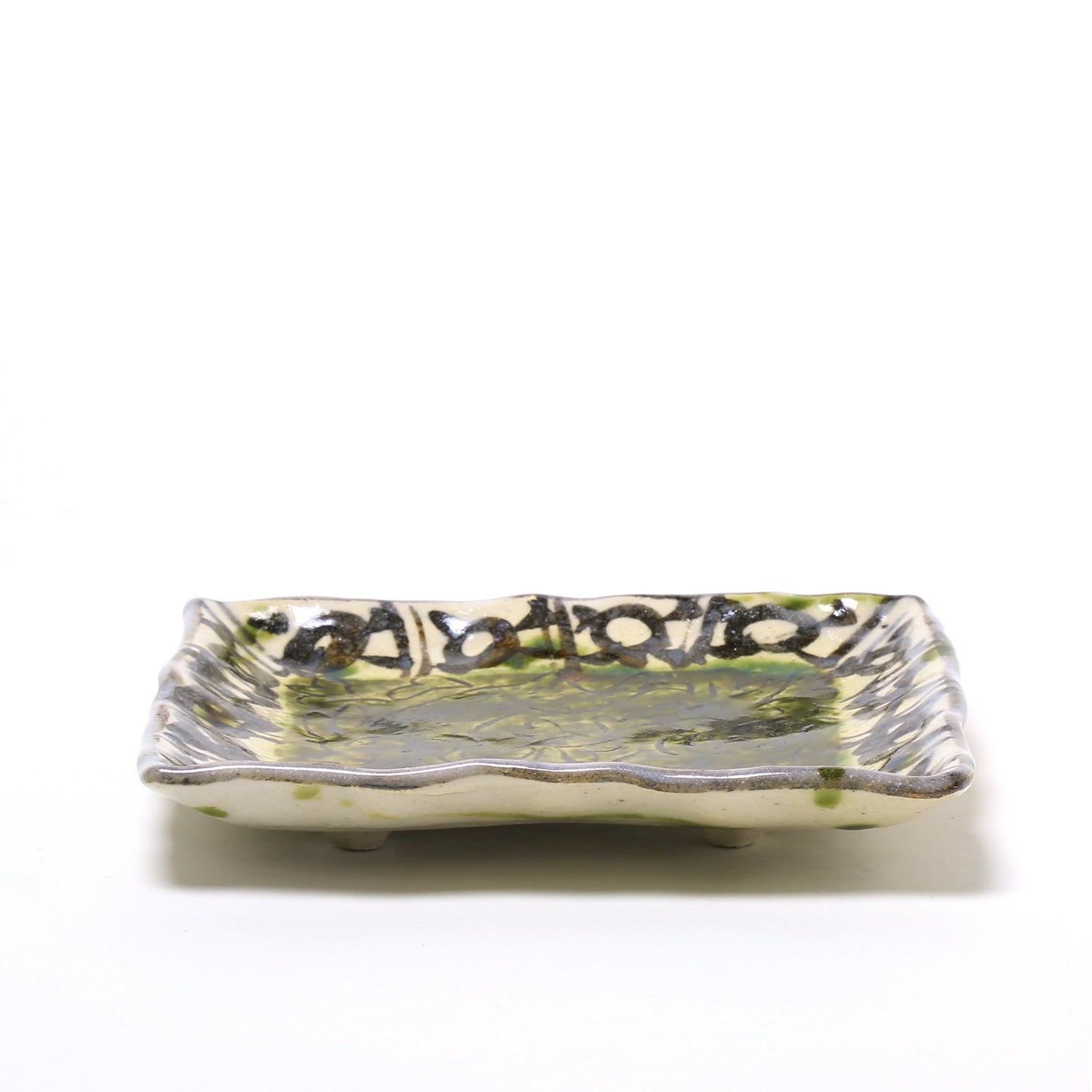 Hiroshi Hanzawa Oribe Small Plate