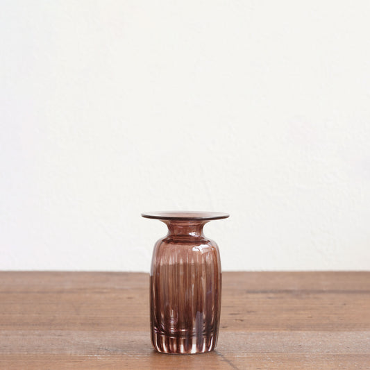 handblown glass vase vessel