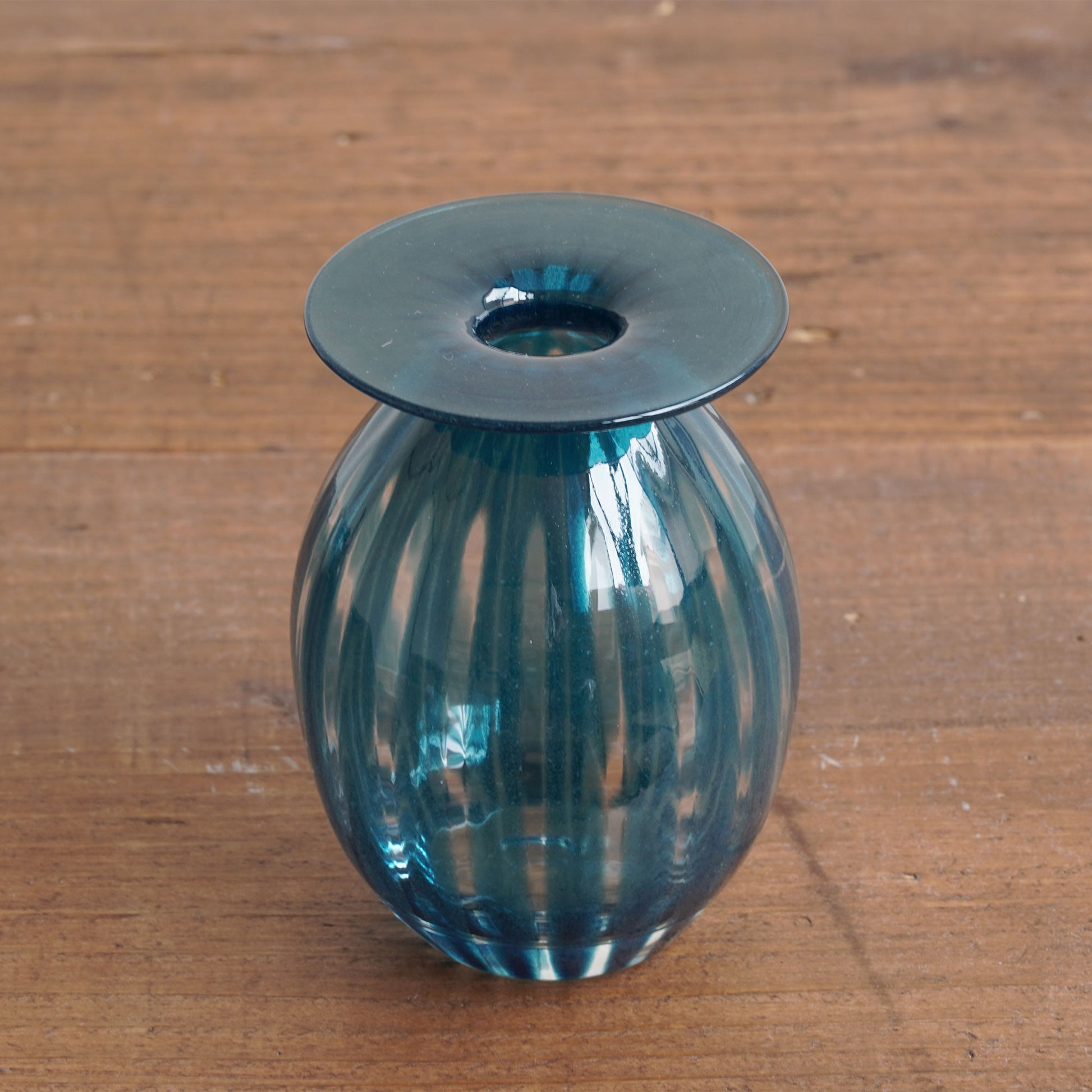 handblown glass vase vessel