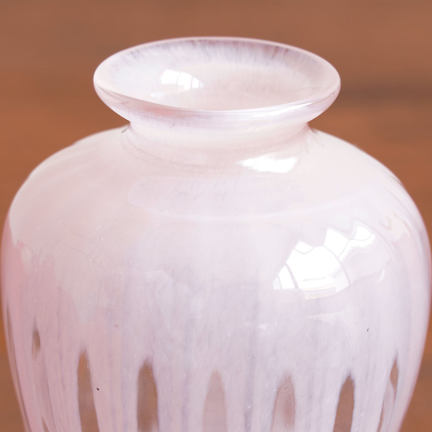 handblown glass vase vessel