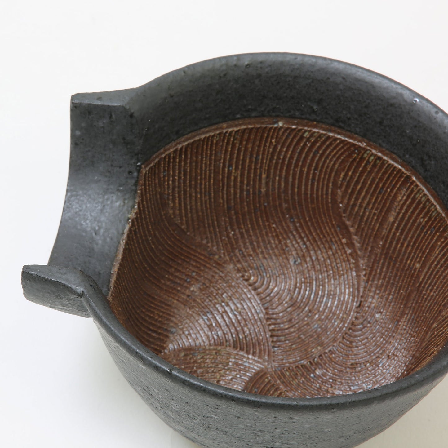 Yamatada Ceramique Mortar Katakuchi Small  Black