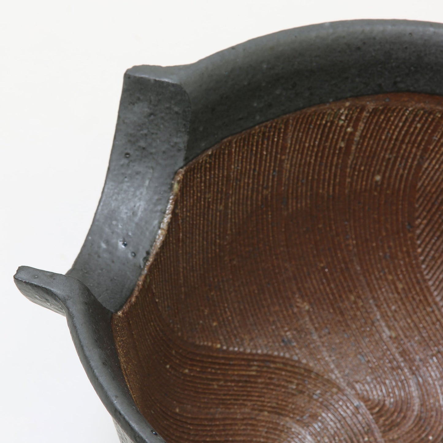 Yamatada Ceramique Mortar Katakuchi Medium Black