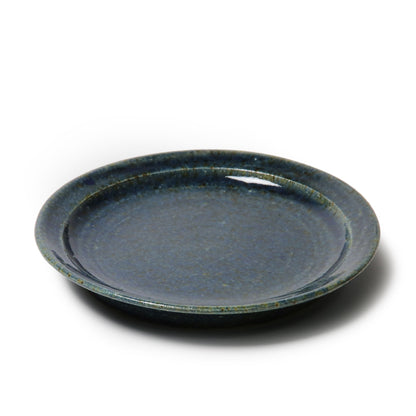 Keiko Nakamura  Round Plate S Indigo