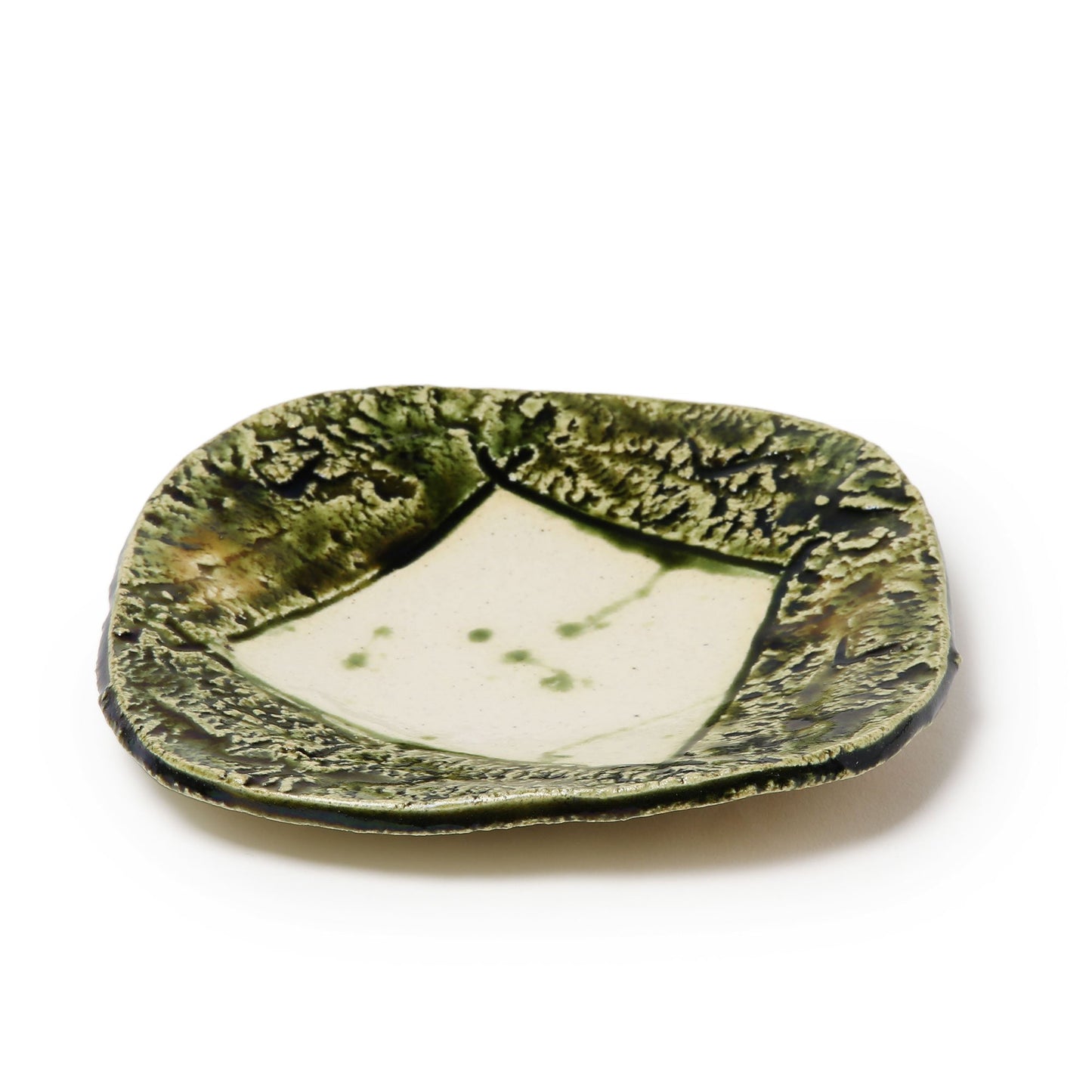 Hiroshi Hanzawa Oribe Small Plate