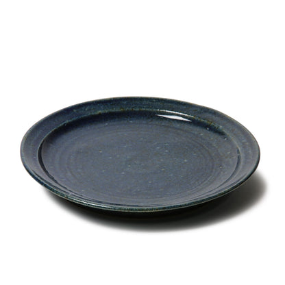 Keiko Nakamura  Round Plate Large Indigo