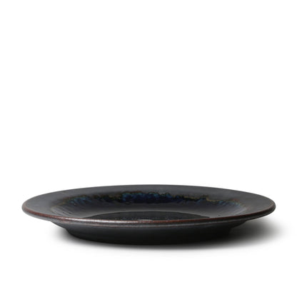 Kei Kawachi Large Round Dinner Plate Blue