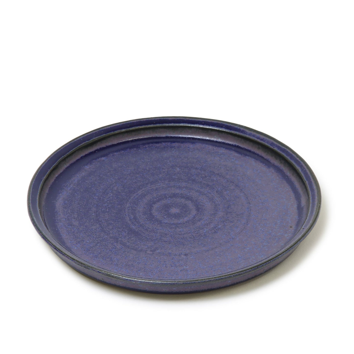 Yoko Onda Round Plate Purple 22cm