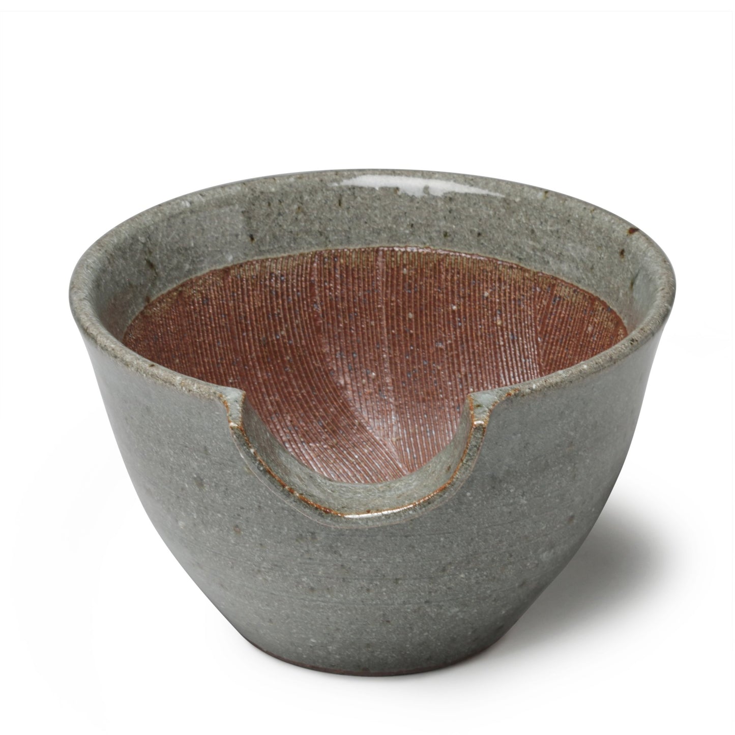 Yamatada Ceramique Mortar Katakuchi Medium Grey