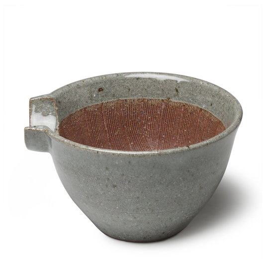 Yamatada Ceramique Mortar Katakuchi Medium Grey