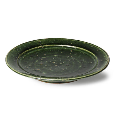 Mahito Kudo Oribe Glaze Dinner Plate