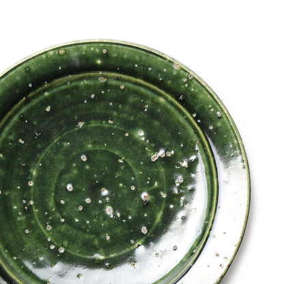 Mahito Kudo Oribe Glaze Dinner Plate