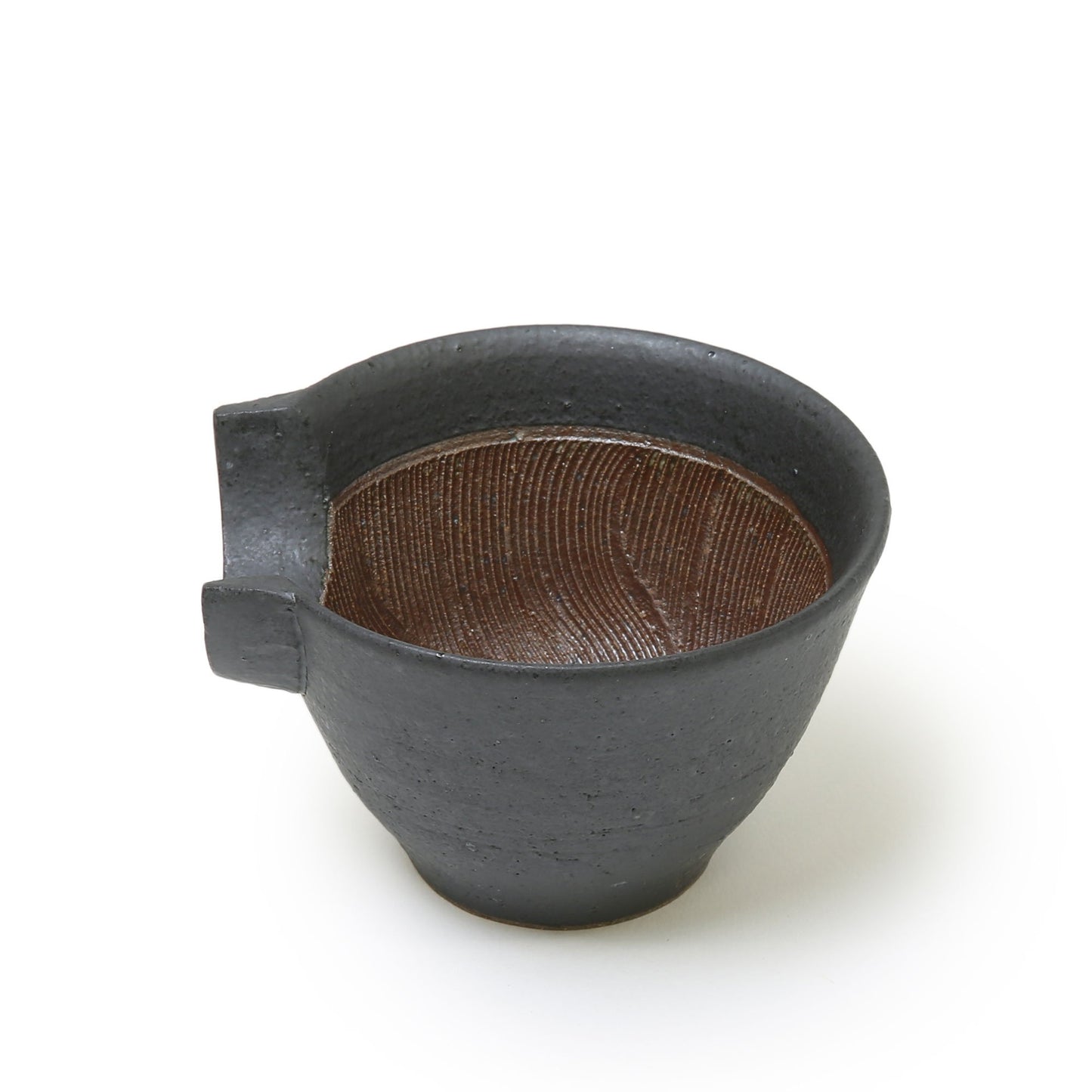 Yamatada Ceramique Mortar Katakuchi Small  Black