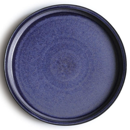 Yoko Onda Round Plate Purple 26cm