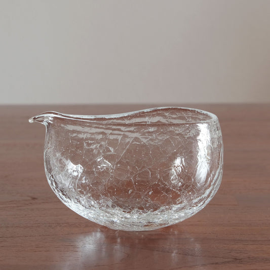 Daisaku Hashimura Crack Glass Katakuchi Sake Server