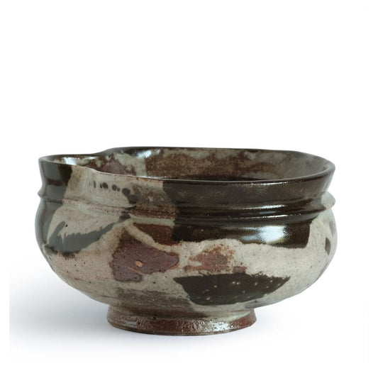 Junri Hamada Kuro Oribe Suribachi Mortar L