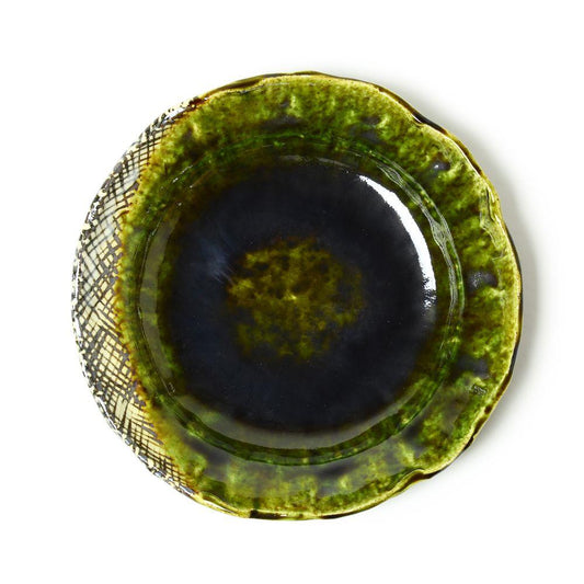 Hiroshi Hanzawa Oribe Dinner Plate