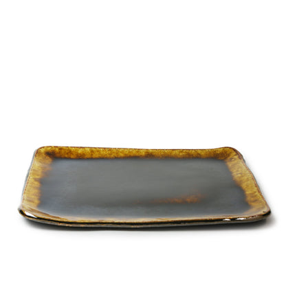 Kei Kawachi Rectangle Plate Amber