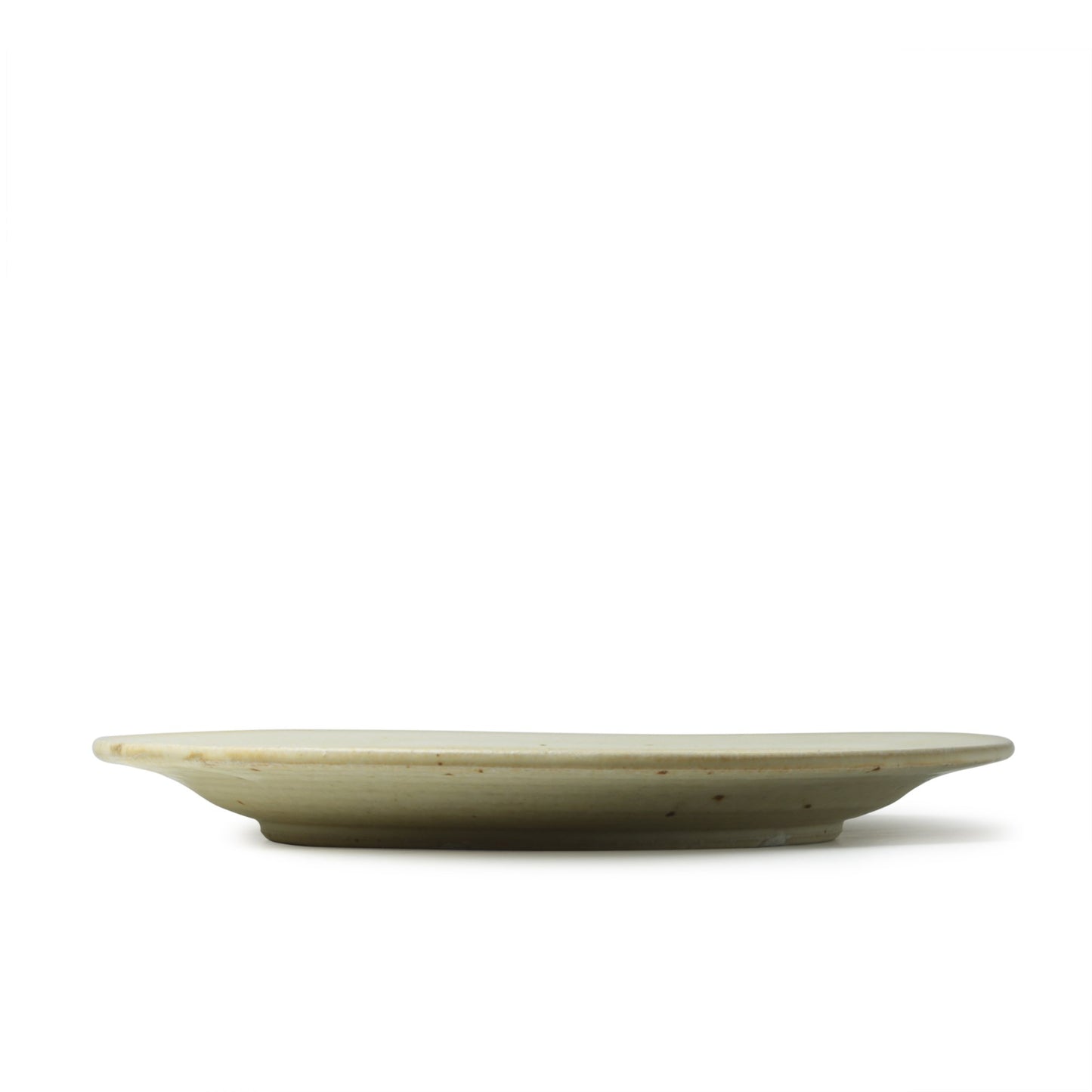 Kei Kawachi Large Round Dinner Plate White