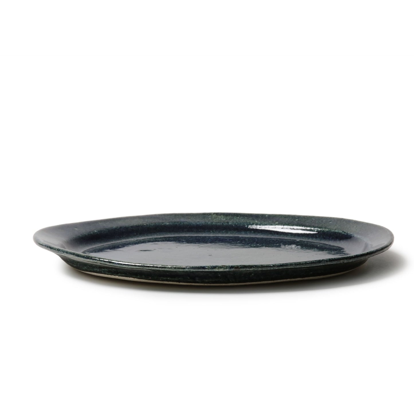 Keiko Nakamura  Oval Plate Indigo