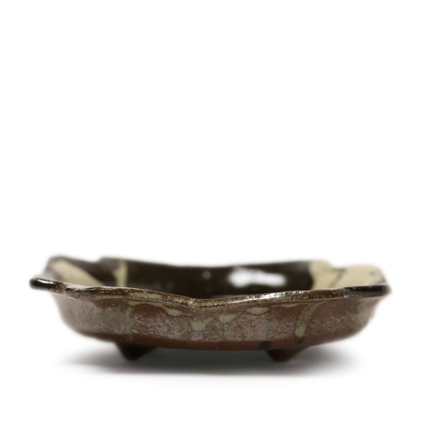 Junri Hamada Kuro Oribe Rectangle Plate