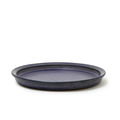 Yoko Onda Round Plate Purple 16cm