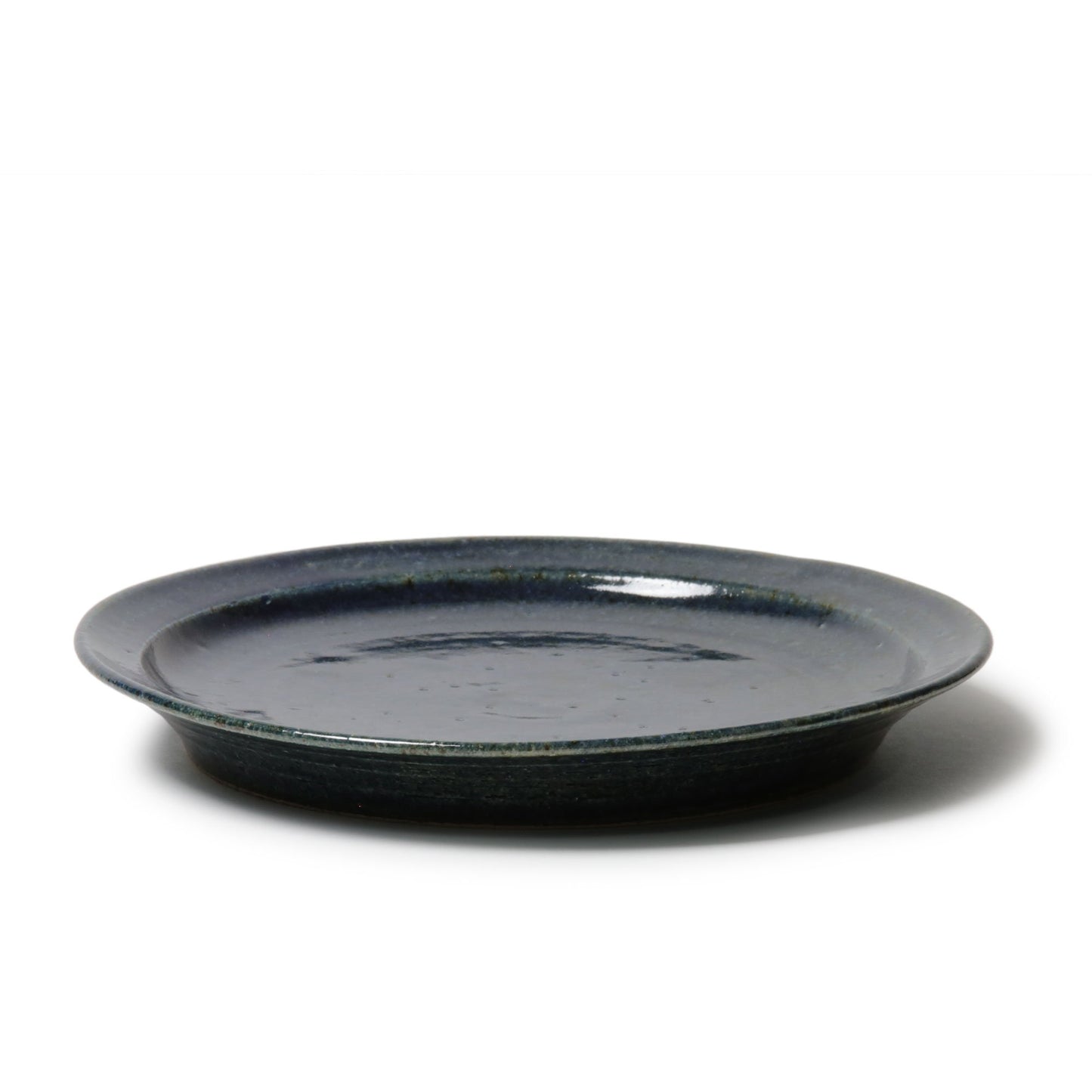 Keiko Nakamura  Round Plate Large Indigo