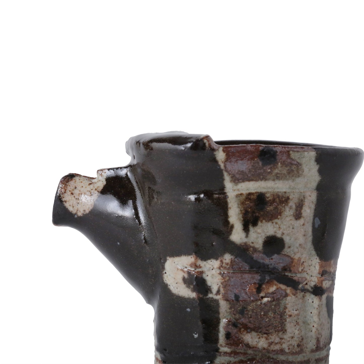 Junri Hamada Kuro Oribe Katakuchi Sake Server