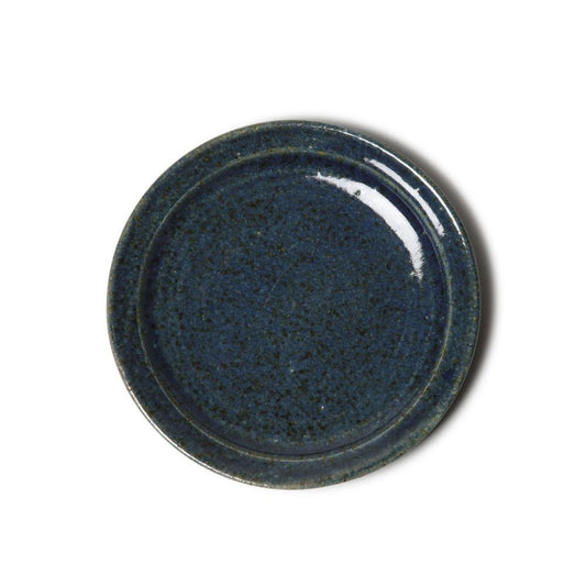 Keiko Nakamura  Round Plate S Indigo