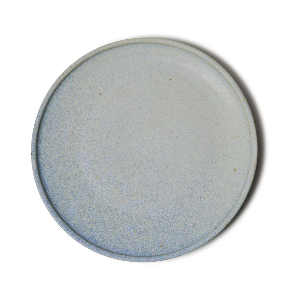 Keiko Nakamura  Bon Round Plate L Light Blue