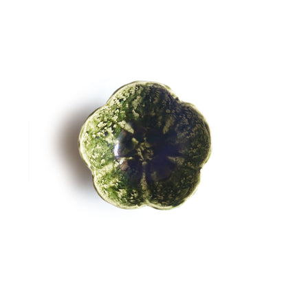 Hiroshi Hanzawa Flower Shaped Small bowl Oribe