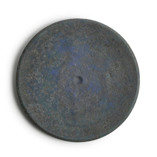 Yusuke Wakasa Round Plate Blue