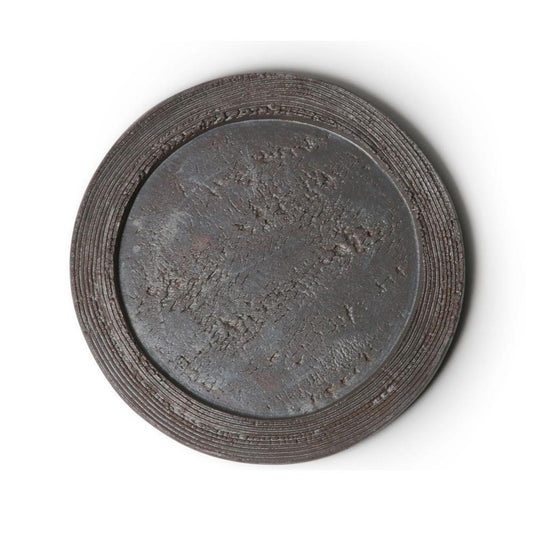 Nobuko Konno  Round Plate Black L