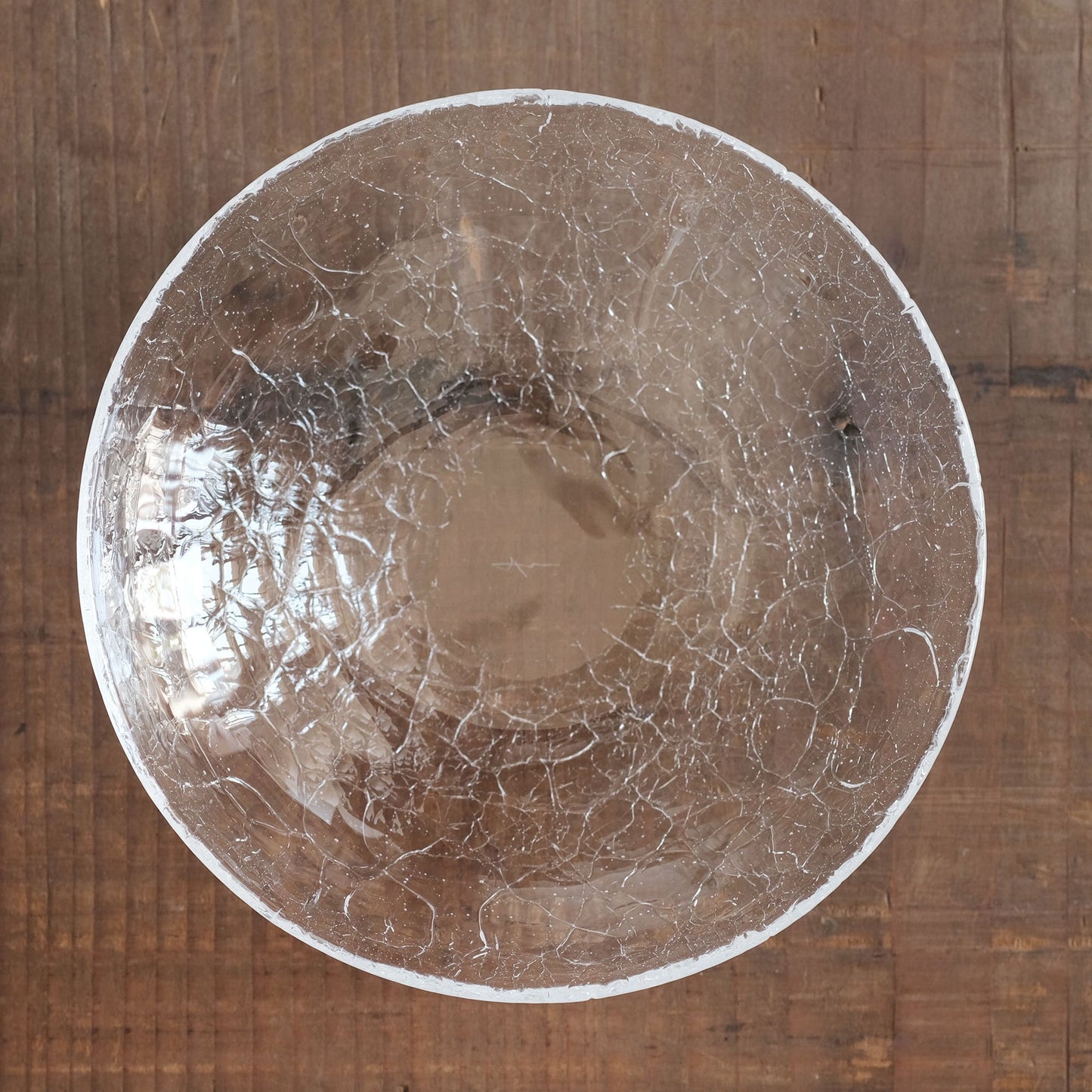 Daisaku Hashimura Crack Glass Shallow Bowl