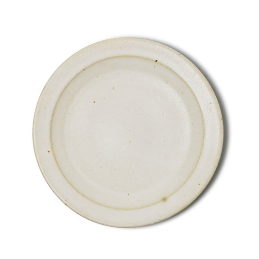 Kei Kawachi Round Plate White