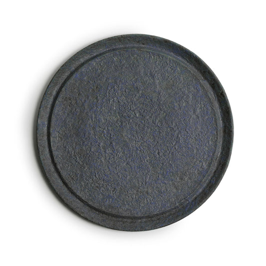 Yusuke Wakasa Round Plate Blue
