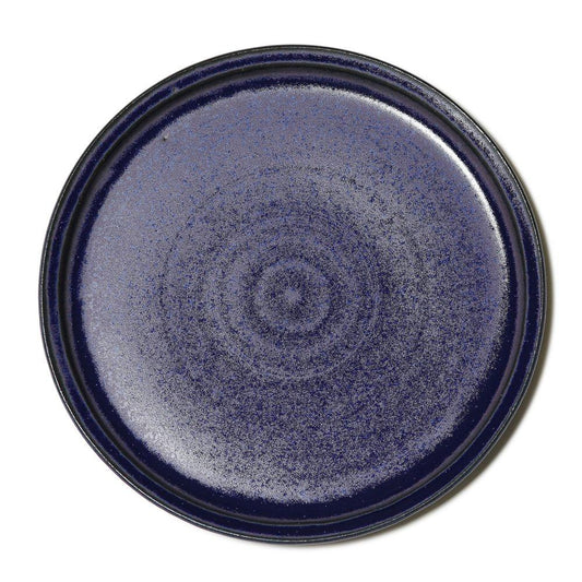 Yoko Onda Round Plate Purple 22cm