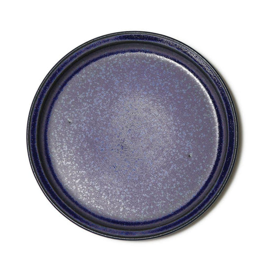 Yoko Onda Round Plate Purple 16cm