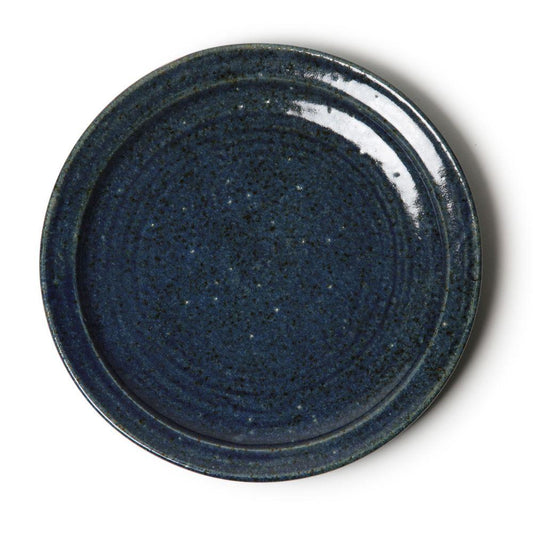 Keiko Nakamura  Round Plate Large Indigo